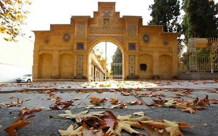 پاییز باغ ارم شیراز