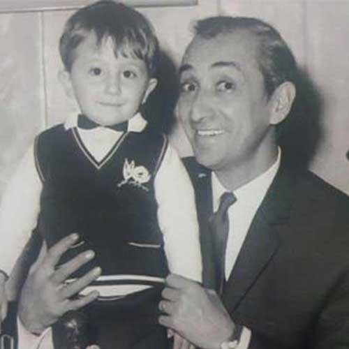 داریوش اسدزاده و پسرش