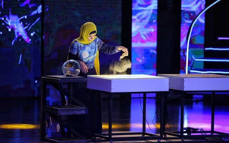فاطمه عبادی دومین اجرای فینال مسابقه عصرجدید