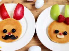 ایده های جالب برای تزیین صبحانه کودکان