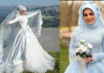 جدیدترین مدلهای لباس عروس پوشیده