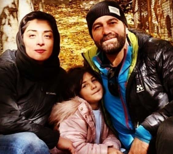 آرش مجیدی و همسر و دخترش