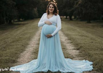 لباس مجلسی بارداری شیک و زیبا